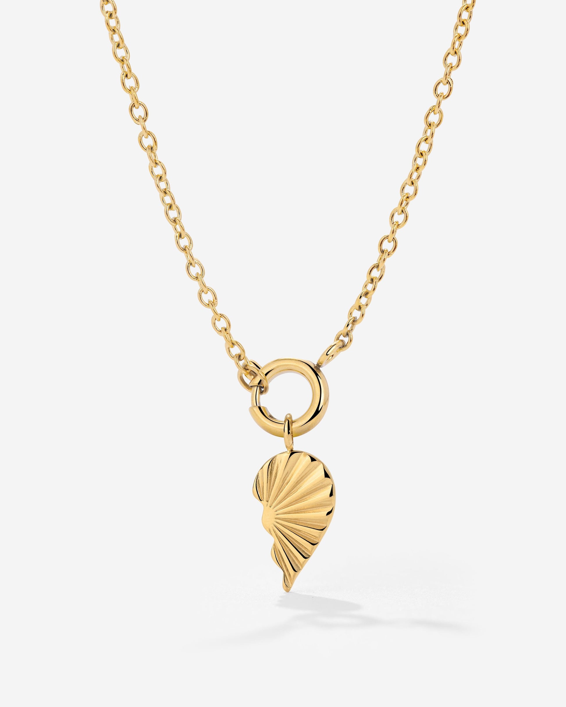 Twin Flame Right Classic Chain Collana Set Oro