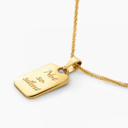 Not so silent Collana Oro