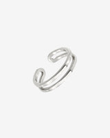 Anello da piede Double Argento