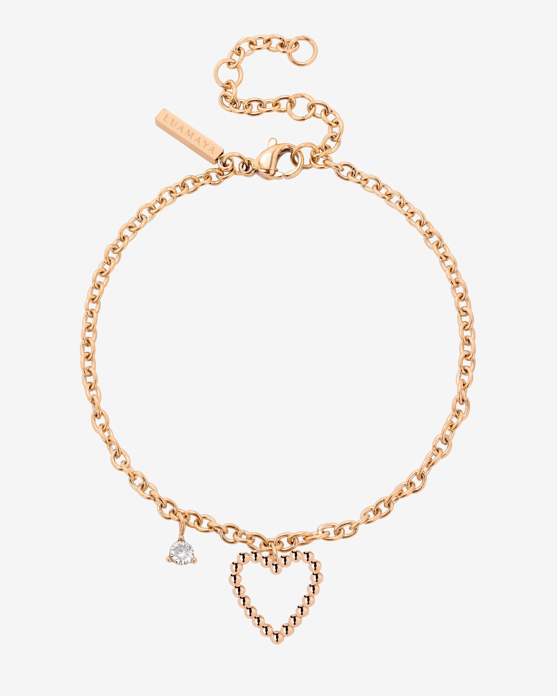 Heart of Gold Bracciale Oro Rosa