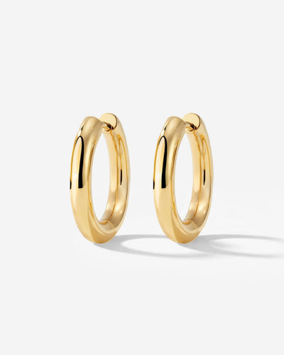 Chunky Hoopies Medium Oro