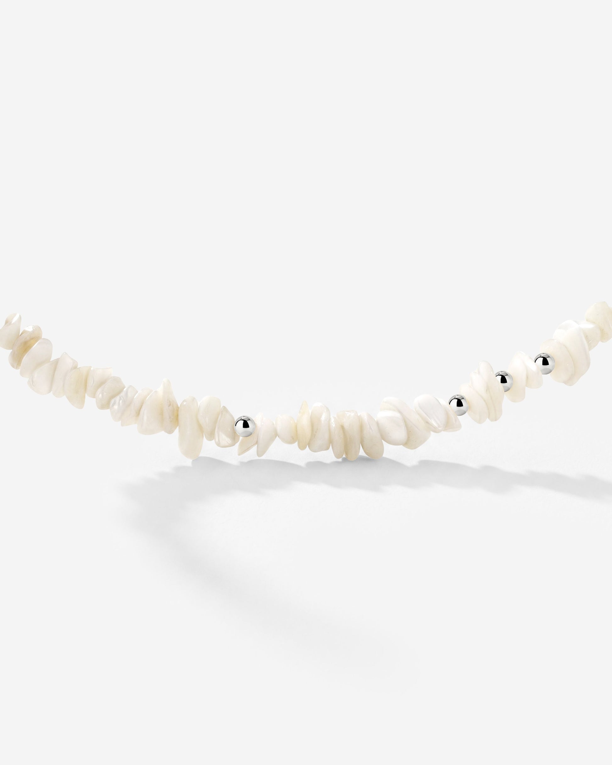 By the Beach Choker Argento