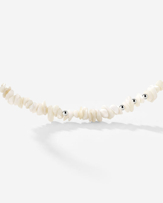 By the Beach Choker Argento