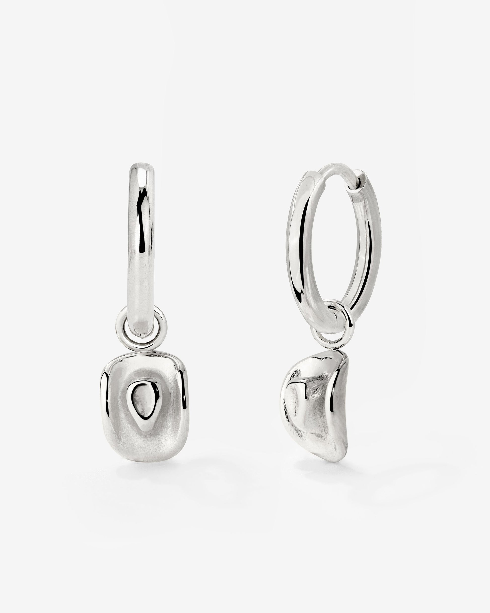 Yeehaw Hoop Set Small Argento