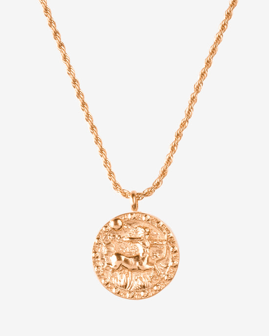 Zodiac Sign Collana Oro Rosa
