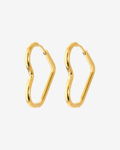 Heartily Hoops Small Oro