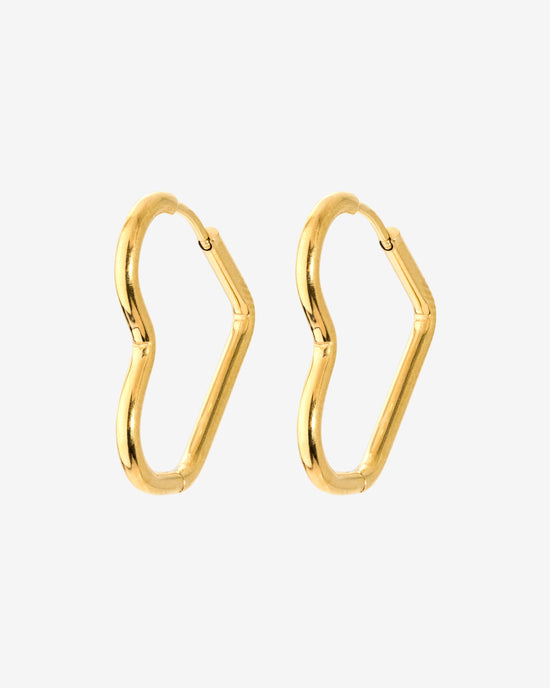 Heartily Hoops Small Oro