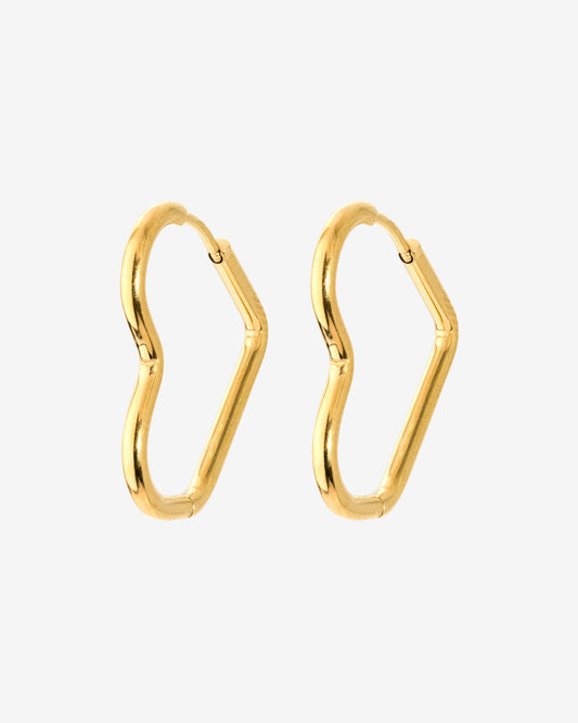 Heartily Hoops Small Oro