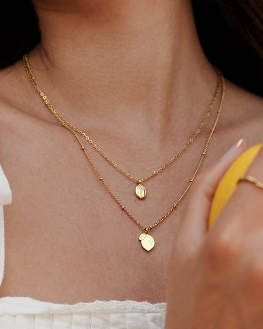 When Life gives you Lemons Collana Oro