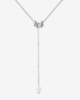 Petal Pearl Collana Y Argento