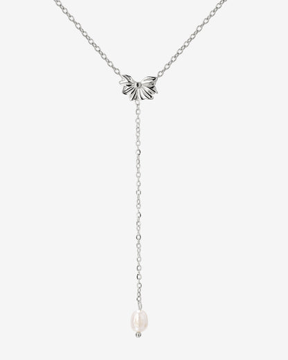 Petal Pearl Collana Y Argento