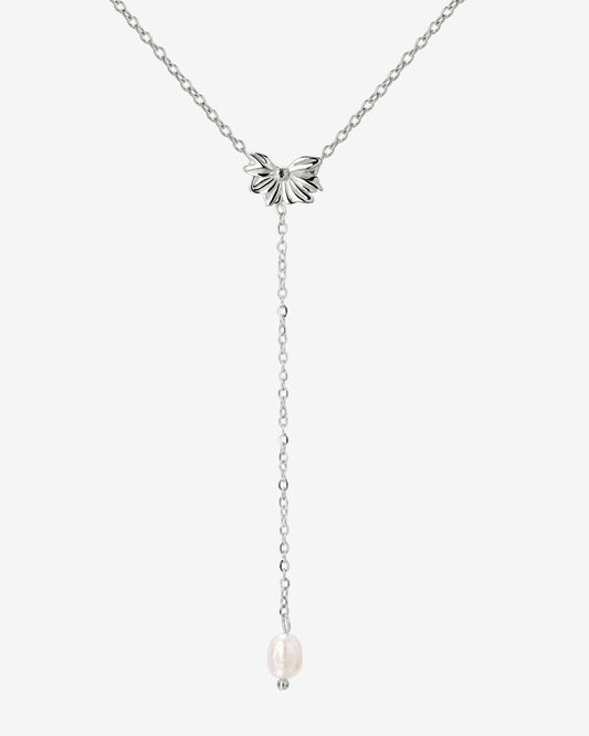 Petal Pearl Collana Y Argento
