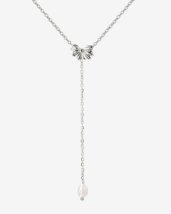 Petal Pearl Collana Y Argento