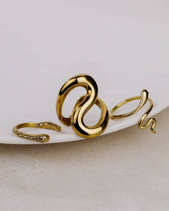 Slim Snake Anello Oro