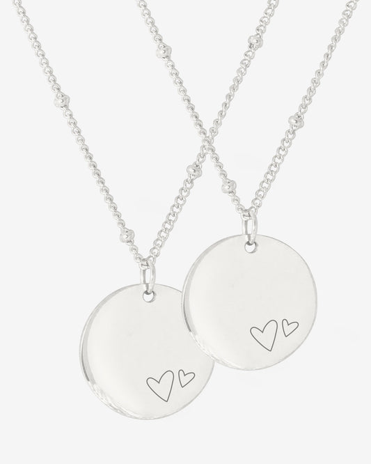 Mother & Daughter Collana Argento