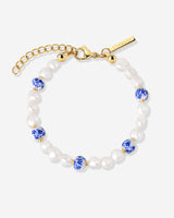 Flower Tile Pearl Bracciale Oro