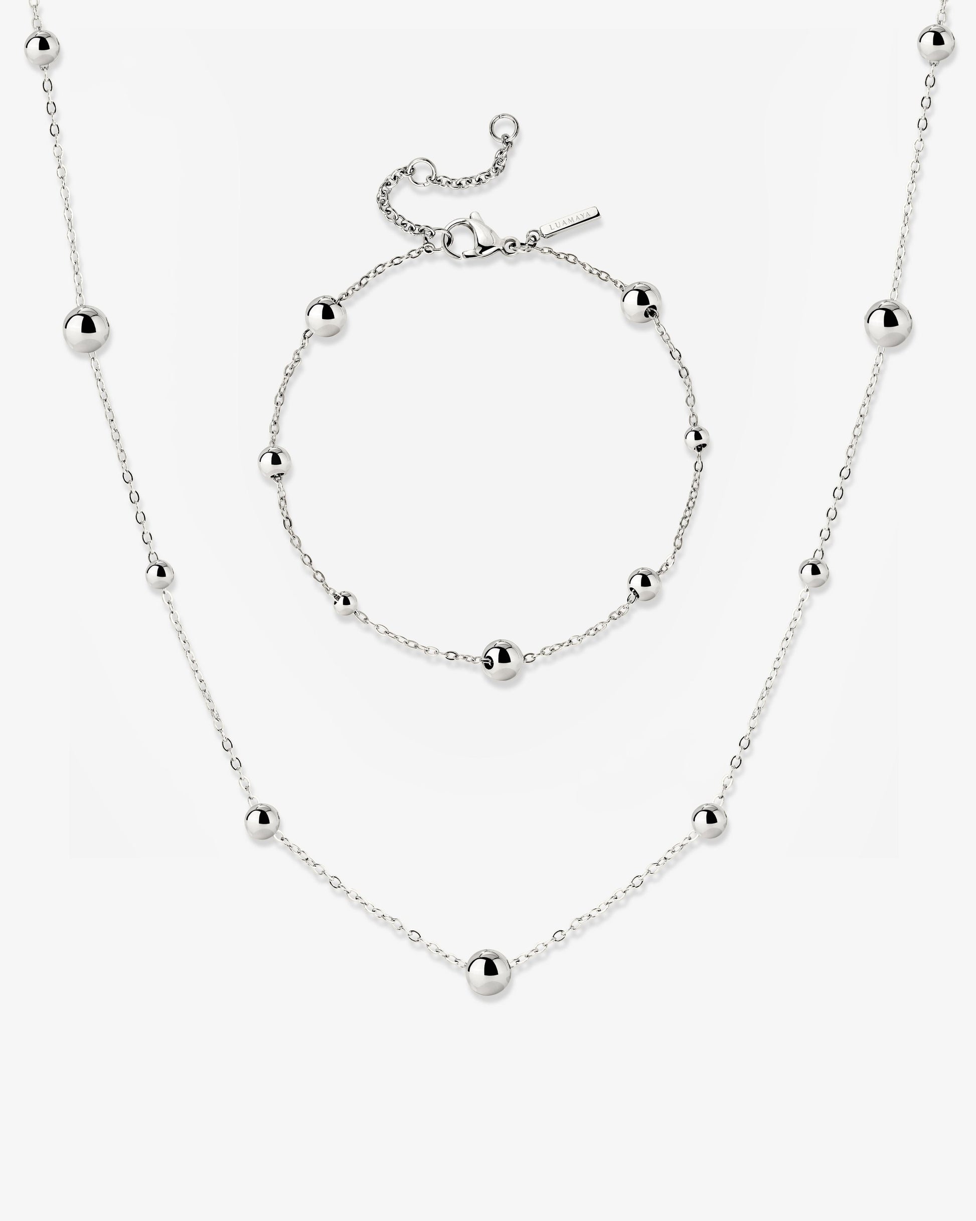 Infinite Beads Bundle Argento