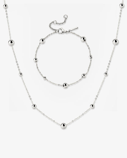Infinite Beads Bundle Argento