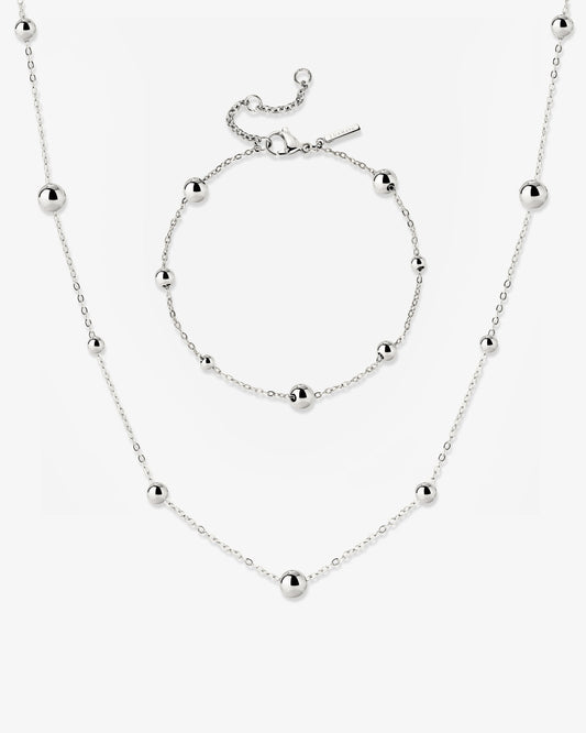 Infinite Beads Bundle Argento