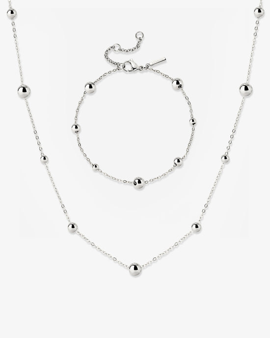 Infinite Beads Bundle Argento