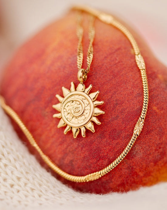 Sun Ray Collana Oro Rosa
