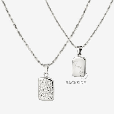 Sun Lover Pendant Collana Argento