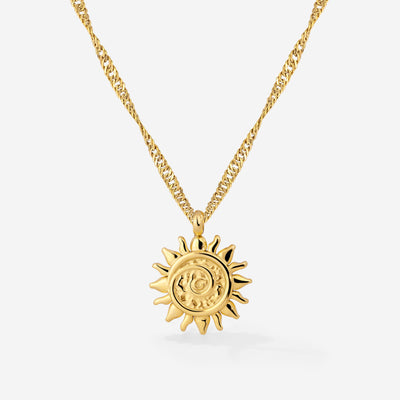 Sunny Swirl Collana Oro