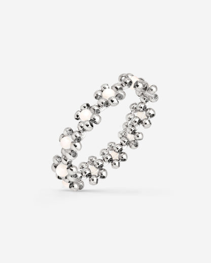 Flowery Anello Argento