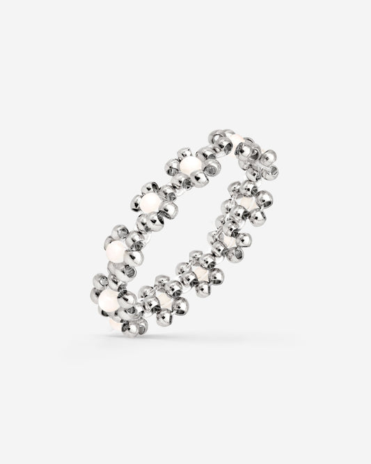 Flowery Anello Argento