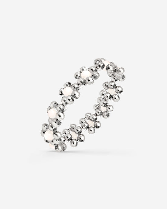 Flowery Anello Argento