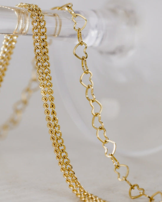 Curb Chain Double Bracciale Oro