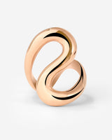 Coiled Anello Oro Rosa