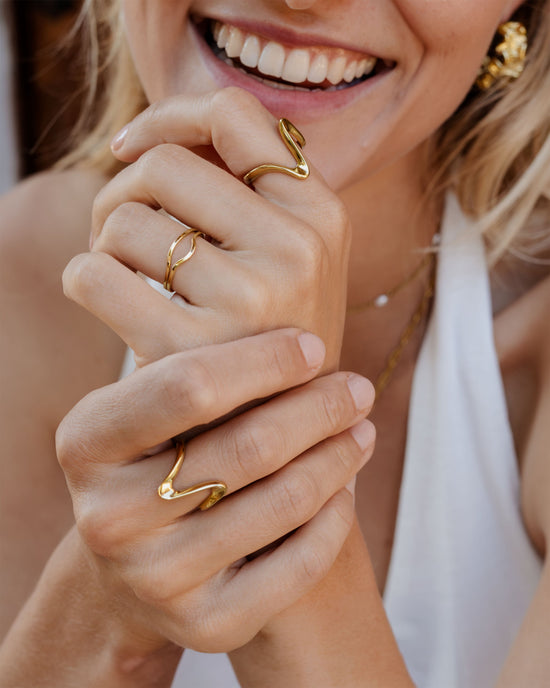 High Tide Anello Oro