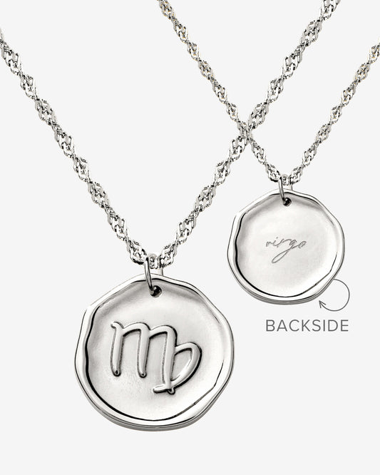 Zodiac Collana - Vergine Argento