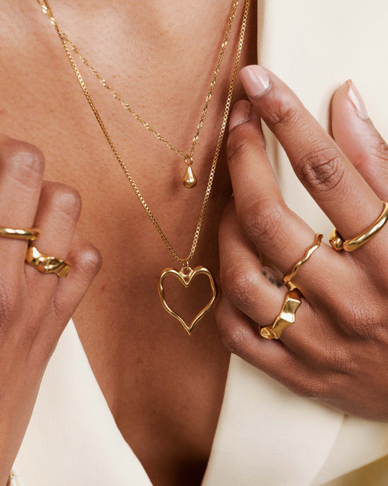 Melting Heart Collana Oro