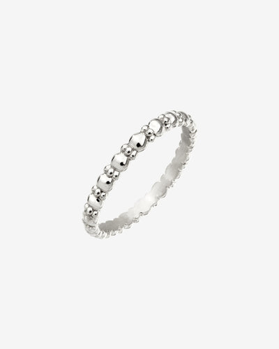 Dotted Anello Argento