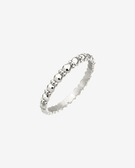 Dotted Anello Argento