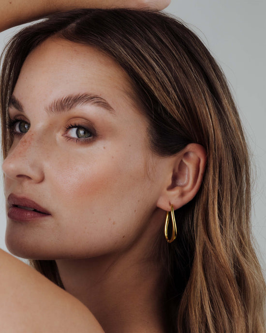 Timeless Oval Orecchini Oro