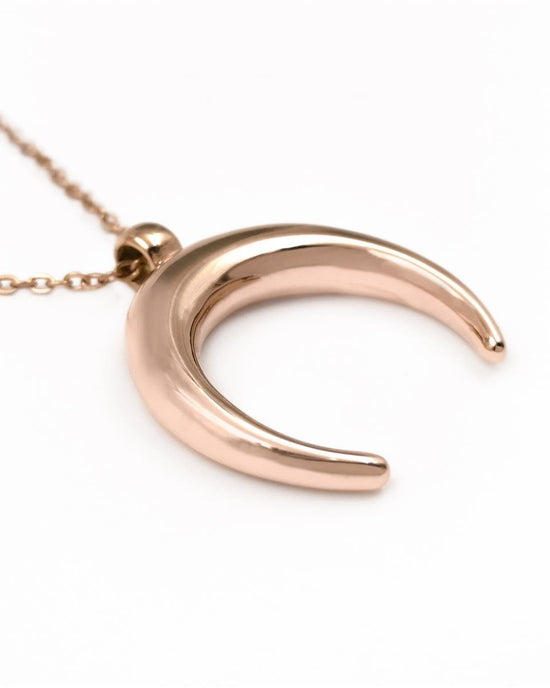 Luna Collana Oro Rosa