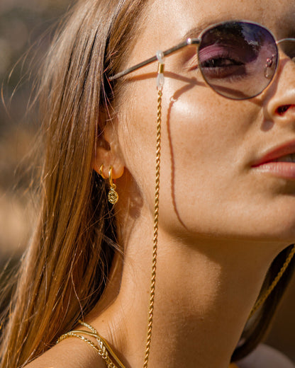 Catena per occhiali da sole Olas Oro
