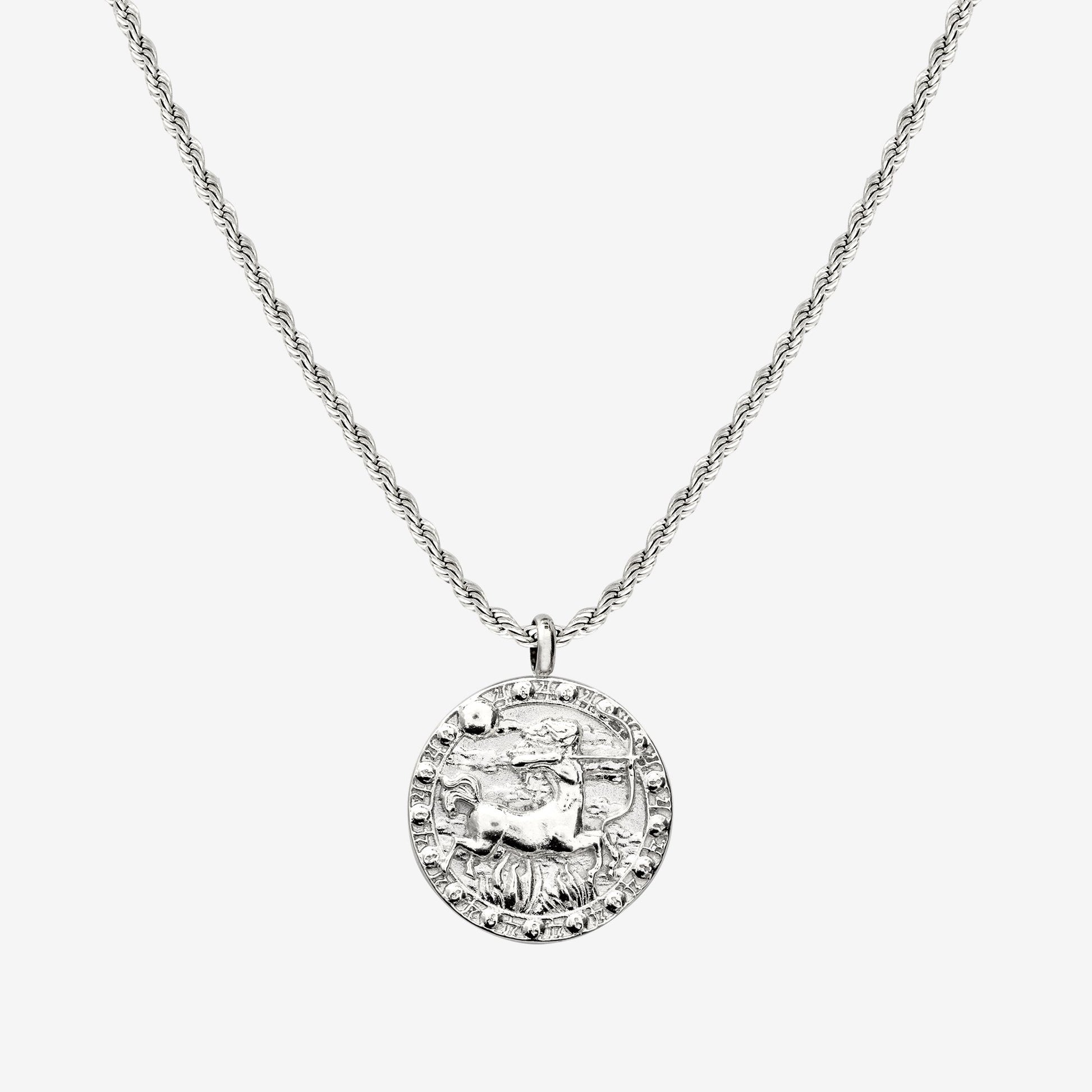 Zodiac Sign Collana Argento