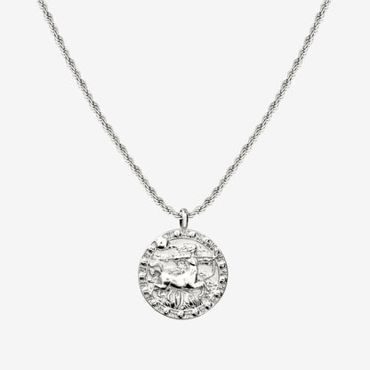 Zodiac Sign Collana Argento