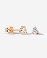 Glimmer Orecchini Oro Rosa
