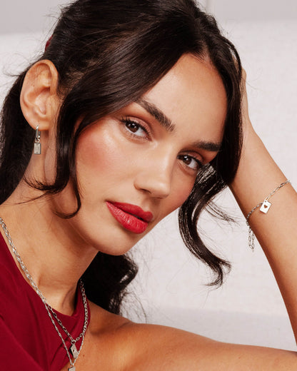 Ace Up the Sleeve Bracciale Argento