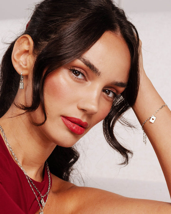 Ace Up the Sleeve Bracciale Argento