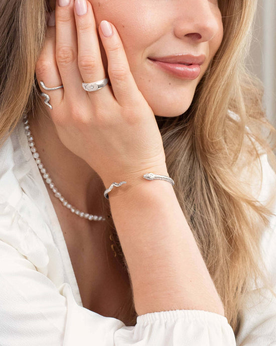 Charming Nicolas Bangle Argento