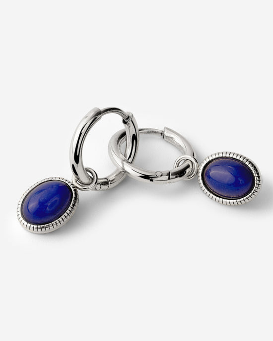 Deep Sea Hoop Set Small Argento