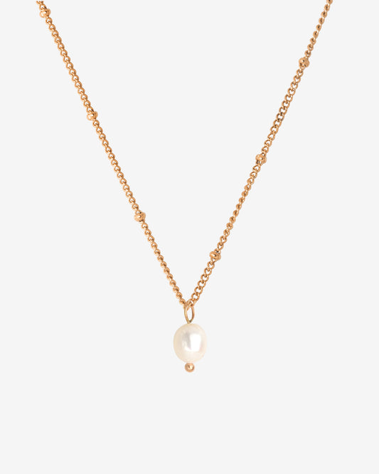 Baby Pearl Collana Oro Rosa