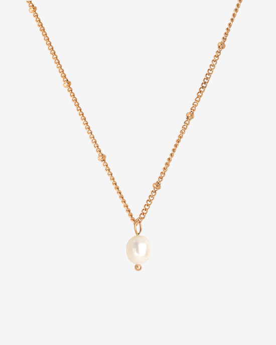 Baby Pearl Collana Oro Rosa