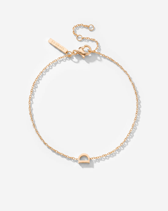 Tiny Letter Bracelet